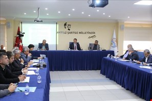 Kaş Belediyesinde aralık ayı meclis toplantısı yapıldı 